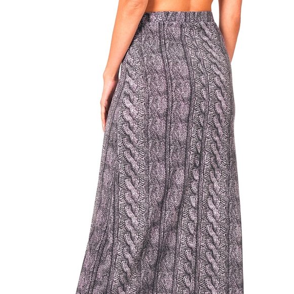 NWTZENANA HACCI PRINTED MAXI SKIRT Sizes S-XL - Picture 2 of 4